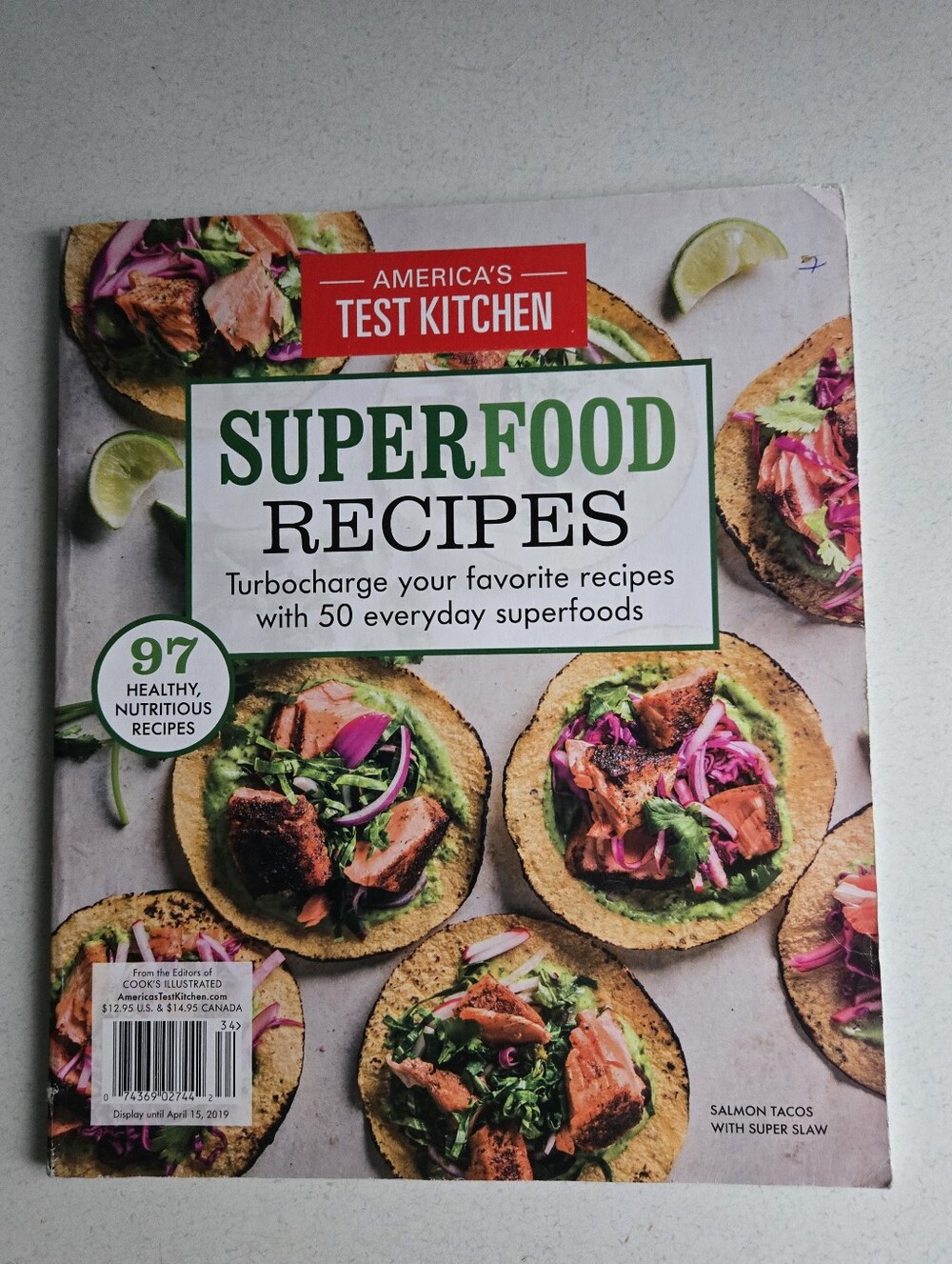 America's Test Kitchen Superfood Recipes